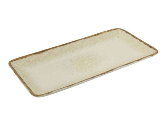 Πιατέλα Σερβιρίσματος Ορθογώνια Premium Desert 8256-08 21x10,5cm Beige Ankor Πορσελάνη