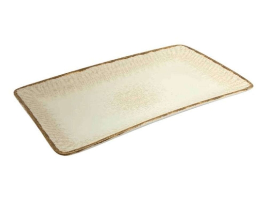 Πιατέλα Σερβιρίσματος Ορθογώνια Premium Desert 8256-09 27x16cm Beige Ankor Πορσελάνη
