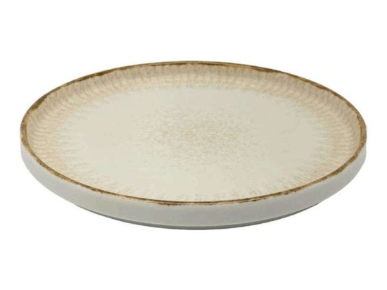 Πιάτο Ρηχό Vertical Premium Desert 8256-11 Φ27cm Beige Ankor Πορσελάνη