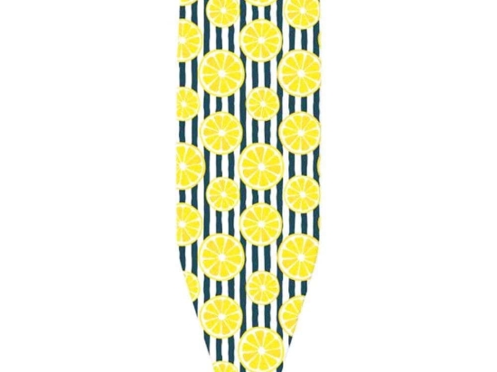 Σιδερόπανο Με Λάστιχο Λεμόνια 823444 136x40cm Multi Ankor