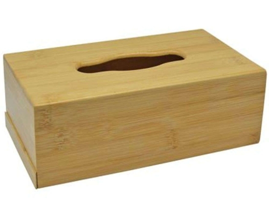 Κουτί Για Χαρτομάντηλα 824458 25x14x8,5cm Natural Ankor Bamboo