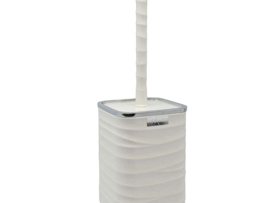 Πιγκάλ Luna 830039 10,5x10,5x16,5cm White-Silver Ankor Πλαστικό