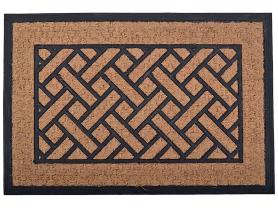 Πατάκι Εισόδου 827657 45x75cm Brown-Black Ankor 45X75 45x75cm