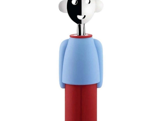 Ανοιχτήρι - Τιρμπουσόν Alessandro M. AM23 LAZR 6x21cm Blue-Red Alessi Μέταλλο,Πλαστικό