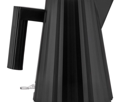 Βραστήρας Ηλεκτρικός Plissé MDL06/1 B 1,0Lt 2400W 21x16x20cm Black Alessi Πολυρεσίνη
