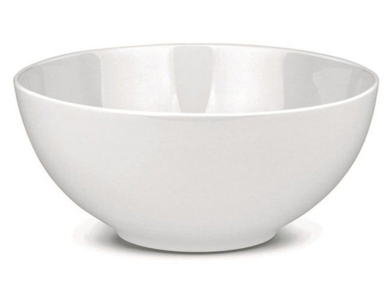 Σαλατιέρα Πορσελάνινη Φ20Cm All-Time AGV29/3820 White Alessi Small Πορσελάνη
