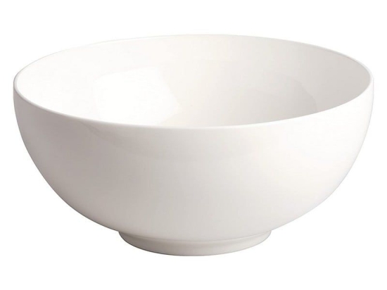 Σαλατιέρα Πορσελάνινη Φ25Cm All-Time AGV29/3825 White Alessi Πορσελάνη
