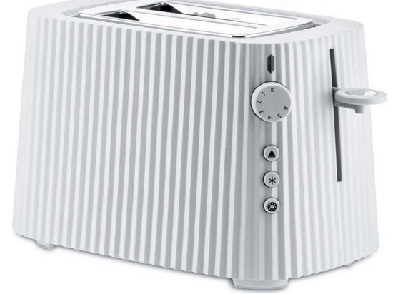 Φρυγανιέρα Plissé MDL08 W 850W 34x18,5x25cm White Alessi Πολυρεσίνη