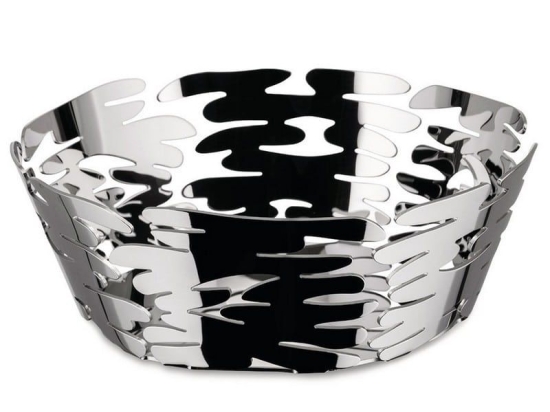 Φρουτιέρα - Ψωμιέρα Barket BM10/18 Φ18x6,5cm Μεταλλική Chome Alessi Μέταλλο