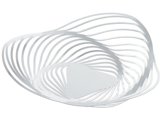 Φρουτιέρα Trinity ACO03 W Φ33x8cm Μεταλλική White Alessi Μέταλλο