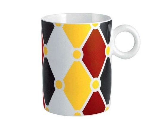 Κούπα Circus MW58 1 350ml Bone Multi Alessi Bone China 