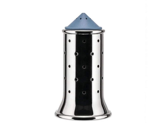 Αλατιέρα MGSAL Φ6,3x11,3cm Blue-Silver Alessi Ανοξείδωτο Ατσάλι