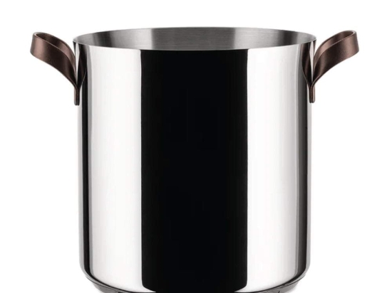 Κατσαρόλα Edo PU100/24 Φ24cm 8,5Lt Inox Alessi 24cm Ανοξείδωτο Ατσάλι