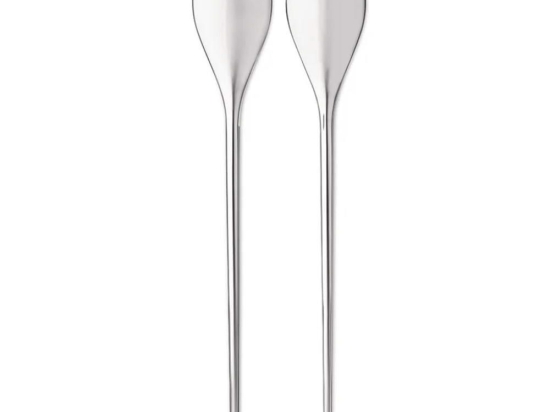 Κουτάλες Σερβιρίσματος Human Collection (Σετ 2Τμχ) BMGS02 Inox Alessi Ανοξείδωτο Ατσάλι