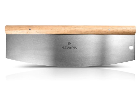 Κόπτης Πίτσας 44350.01 35cm Natural-Silver Natural Ανοξείδωτο Ατσάλι