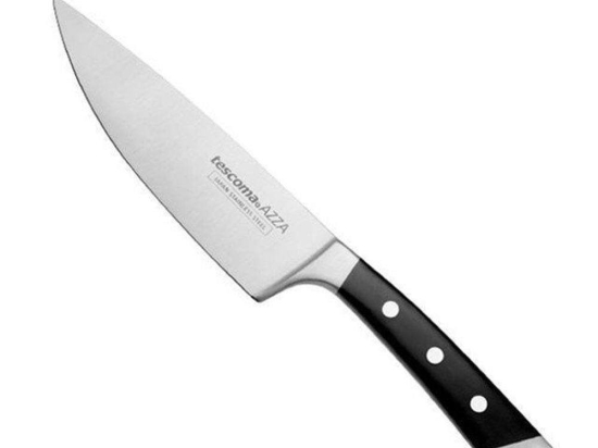 Μαχαίρι Chef Azza 884529 16cm Black-Silver Tescoma Ανοξείδωτο Ατσάλι