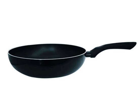 Τηγάνι Wok Αντικολλητικό 30002602 Φ32cm Black 32cm Αλουμίνιο
