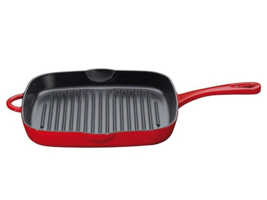 Τηγάνι Γκριλιέρα Provence 0407801426 26x26x3,5cm Red Kuchenprofi 26cm Μαντέμι