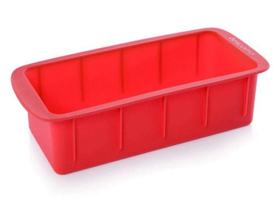 Φόρμα Ψωμιού Delicia Siliconprime 629420 26,5x12cm Red Tescoma Σιλικόνη