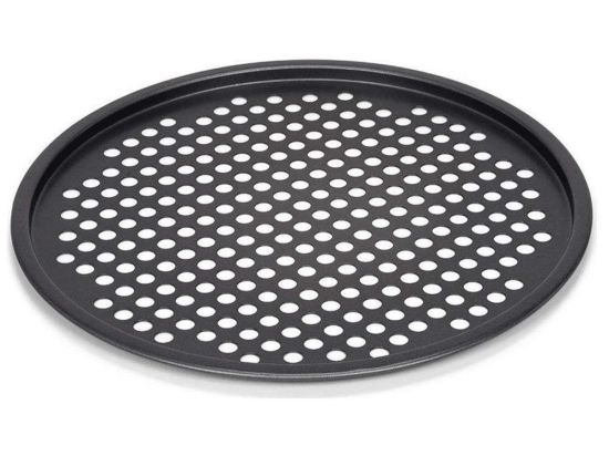 Ταψί Πίτσας Τρυπητό Classique 22102897 Φ32cm Black Patisse Ανοξείδωτο Ατσάλι