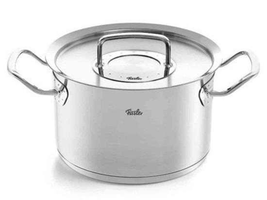 Κατσαρόλα Βαθιά Original Profi 084-128-20-000/0 20cm Inox Fissler 20cm Ανοξείδωτο Ατσάλι
