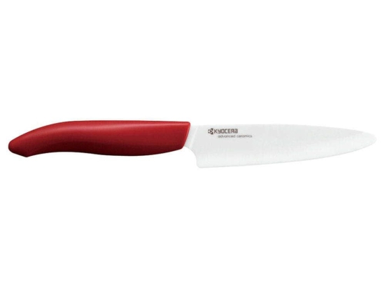 Μαχαίρι Ξεφλουδίσματος Revolution FK-110WH-RD 11cm Red Kyocera Κεραμικό