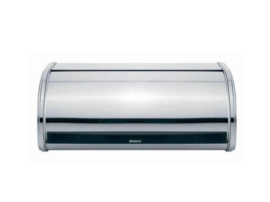 Ψωμιέρα Στρογγυλή 080.3126/01 47,9x27,6x18,9cm Inox Brabantia Ανοξείδωτο Ατσάλι