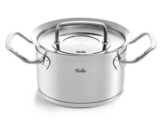 Κατσαρόλα Βαθιά Original Profi 084-128-16-000/0 16cm Inox Fissler 16 cm Ανοξείδωτο Ατσάλι