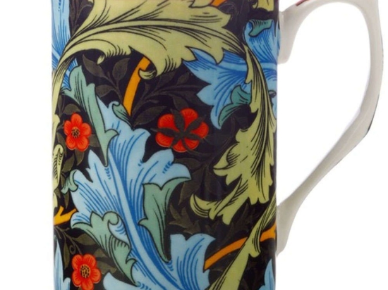Κούπα Blue Acanthus William Morris DX0854 300ml Multi Casa Domani Πορσελάνη