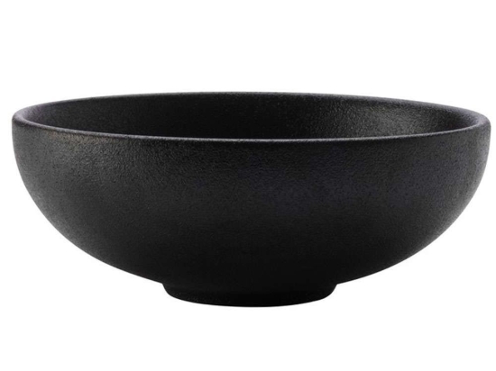 Μπωλ Δημητριακών Caviar Coupe AX0079 15,5cm Black Maxwell & Williams Πορσελάνη