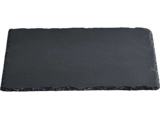 Πλατώ Σερβιρίσματος 38101 40x30cm Black Kesper Πέτρα