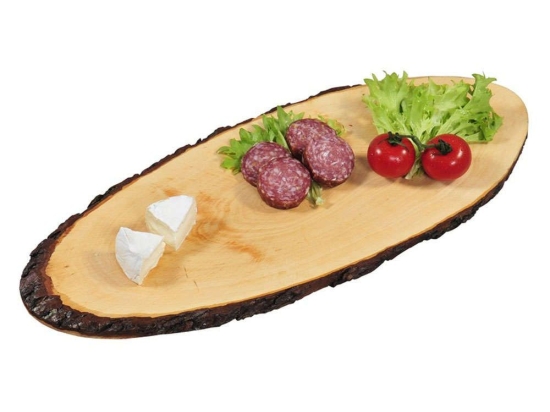 Πλατώ Σερβιρίσματος 61201 40-49x17x1,5cm Natural-Brown Kesper Ξύλο