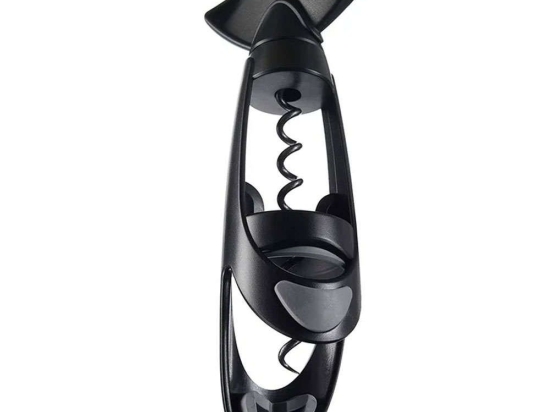 Ανοιχτήρι Τιρμπουσόν Twister 68814606 Black Vacu Vin