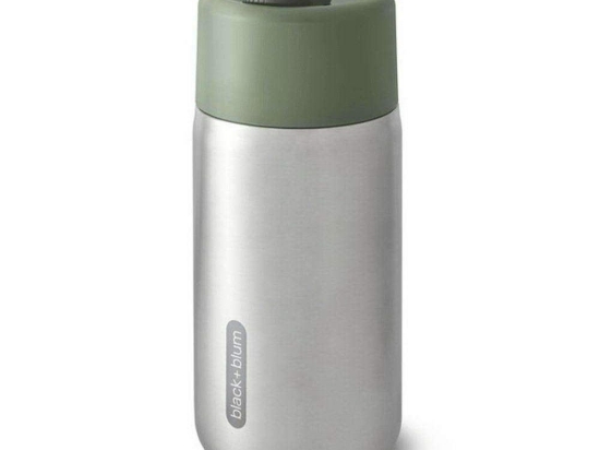 Ποτήρι Θερμός TC-SS010 340ml Inox-Olive Black&Blum