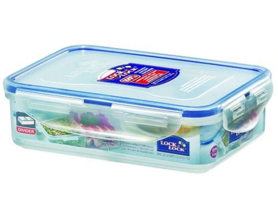 Δοχείο Φαγητού HPL815M 18,1x12,8x6,8cm 850ml Clear-Blue Lock & Lock Πολυπροπυλένιο