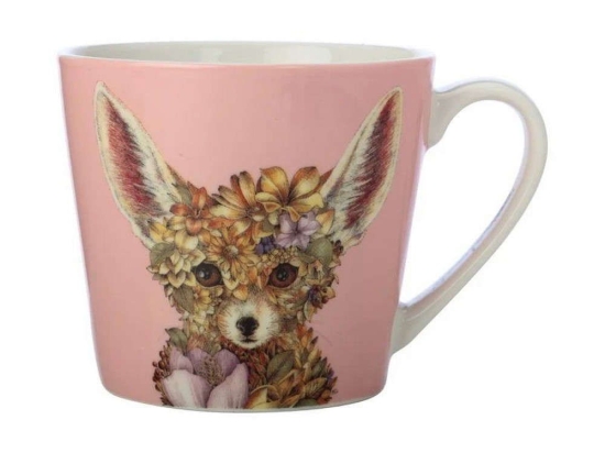 Κούπα Fennec Fox Marini Ferlazzo Wild Planet DX1098 370ml Multi Maxwell & Williams Πορσελάνη