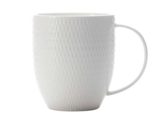 Κούπα Πορσελάνινη Diamonds JX260535 370ml White Maxwell & Williams Πορσελάνη