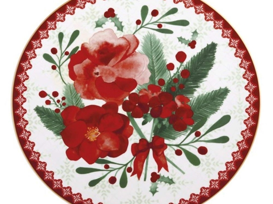 Πιατέλα Σερβιρίσματος Οβάλ Mistletoe IA0179 30cm Multi Maxwell & Williams
