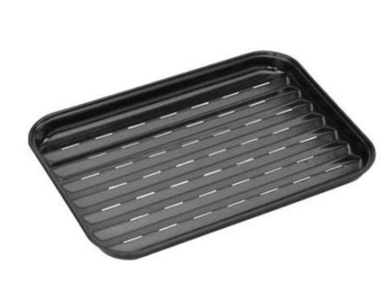 Ταψί Για Bbq Εμαγιέ BC-ACC-7080 34x24cm Black Barbecook Εμαγιέ