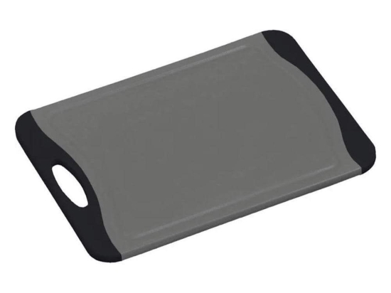 Επιφάνεια Κοπής Αντιολισθητική 30876 36,5x25cm Grey-Black Kesper Πλαστικό