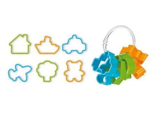 Κουπ-Πατ Για Αγόρια Delicia Kids (Σετ 6Τμχ) 630921 Multi Tescoma Πλαστικό