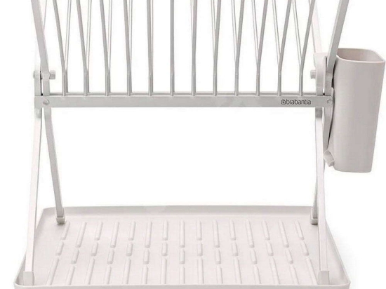 Πιατοθήκη Διώροφη Με Δίσκο 081.1393/83 31,5x33x36cm Grey Brabantia Μέταλλο