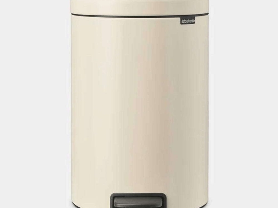 Κάδος Απορριμμάτων New Icon 20Lt 081.1499/48 29x28x46,7cm Beige Brabantia Μέταλλο