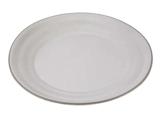 Πιατέλα Σερβιρίσματος Στρογγυλή Clyde Coconut 60148 Φ31cm White Ladelle Κεραμικό
