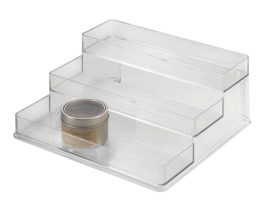 Θήκη Με 3 Ράφια Linus 62130 26x23x10cm Clear Interdesign Πλαστικό