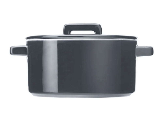 Κατσαρόλα Πυρίμαχη Epicurious IA0160 29x15x24cm 3Lt Dark Grey Maxwell&Williams Πορσελάνη