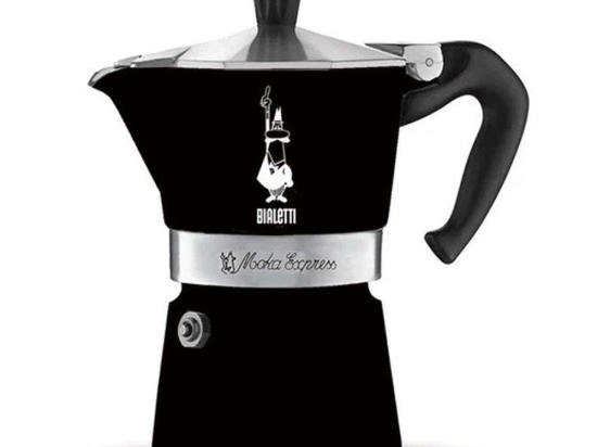 Καφετιέρα-Μπρίκι Espresso Moka Express 209.0004952 3cups Black Bialetti Αλουμίνιο