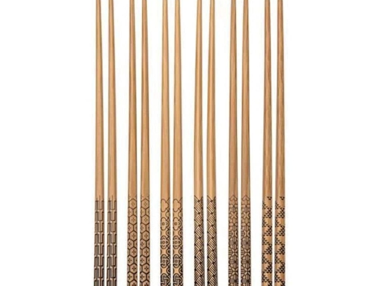 Chopsticks Με Βάση Nikko (Σετ 6Τμχ) 389510 22,6cm Natural Tescoma Bamboo