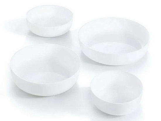 Πυρίμαχα Σκεύη (Σετ 4Τμχ) N9348 18/22/26/30cm White Luminarc Γυαλί