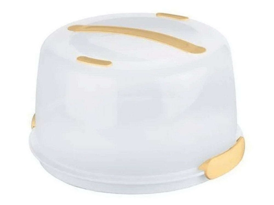 Τουρτιέρα Με Παγοκύστη Και Καπάκι Delicia 630840 34x18cm Clear Tescoma Πλαστικό